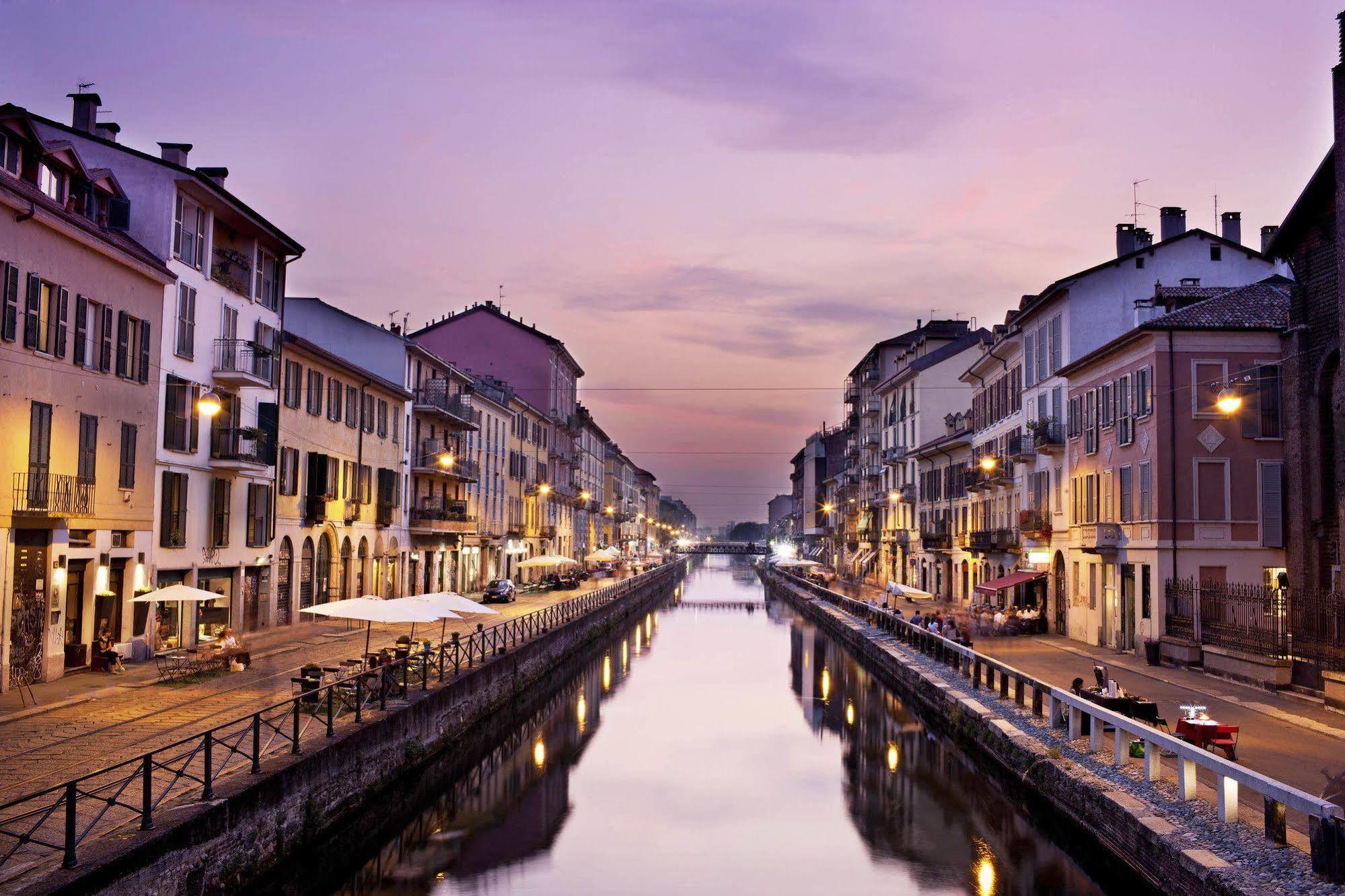 Loft In Navigli District With Jacuzzi & Sauna - Papiniano Milánó Kültér fotó